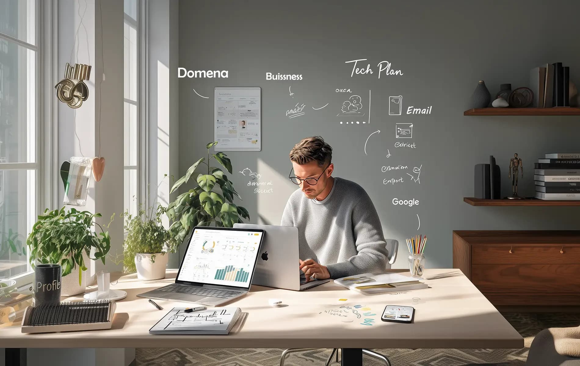 Nowa firma? Zacznij od domeny, e-maila i planu technologicznego