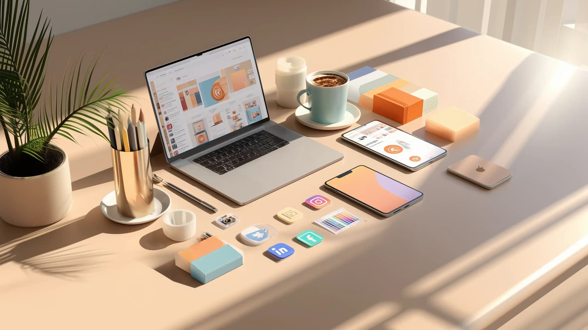 Logo, grafiki i media społecznościowe – technologiczny niezbędnik marki